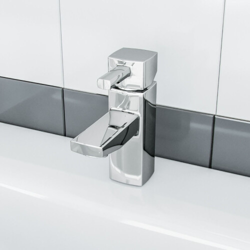 NES Home Kia Cloakroom Basin Mono Mixer Tap Chrome 2