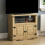 Vida Designs Corona 3Pc Living Room Furniture Set Solid Pine 7