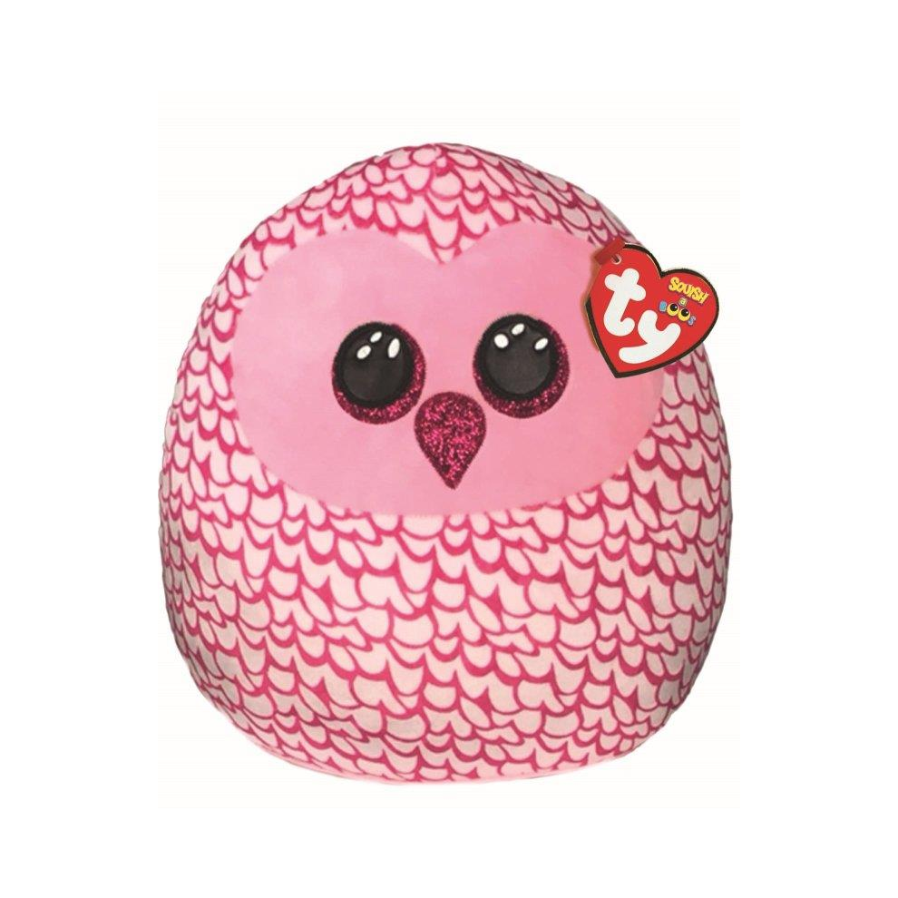 Ty (Pinky) Official Plush Soft Toy Characters - 14" Squish A Boos