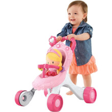 Fisher-Price Princess Musical Stroller and Doll Playset