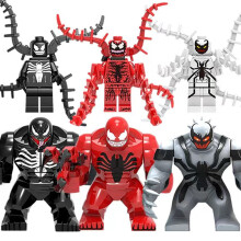 6PCS Avengers Venom Minifigure Building Blocks Kids Toys Fit Lego