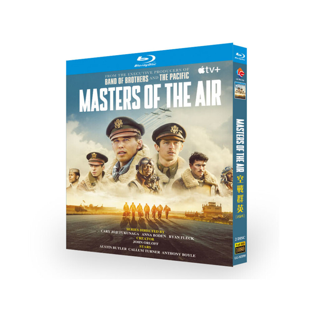 [DVD]Masters of the Air (2024) Blu-ray 1080P Region 1 NEW