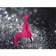 Mini Bunny Vibrator for Couples - Strong Waterproof Wireless Dildo Toy