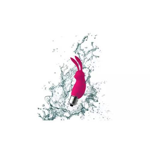 Mini Bunny Vibrator for Couples - Strong Waterproof Wireless Dildo Toy 2