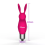 Mini Bunny Vibrator for Couples - Strong Waterproof Wireless Dildo Toy 4
