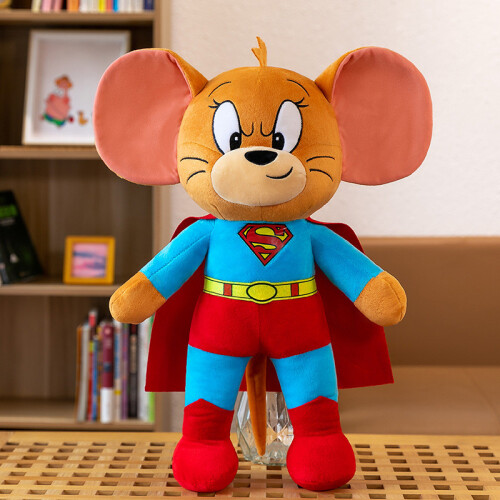 (Superhero Mouse, 65cm) Jerry Tom And Doll Cat Mouse Stuffed Animals ...