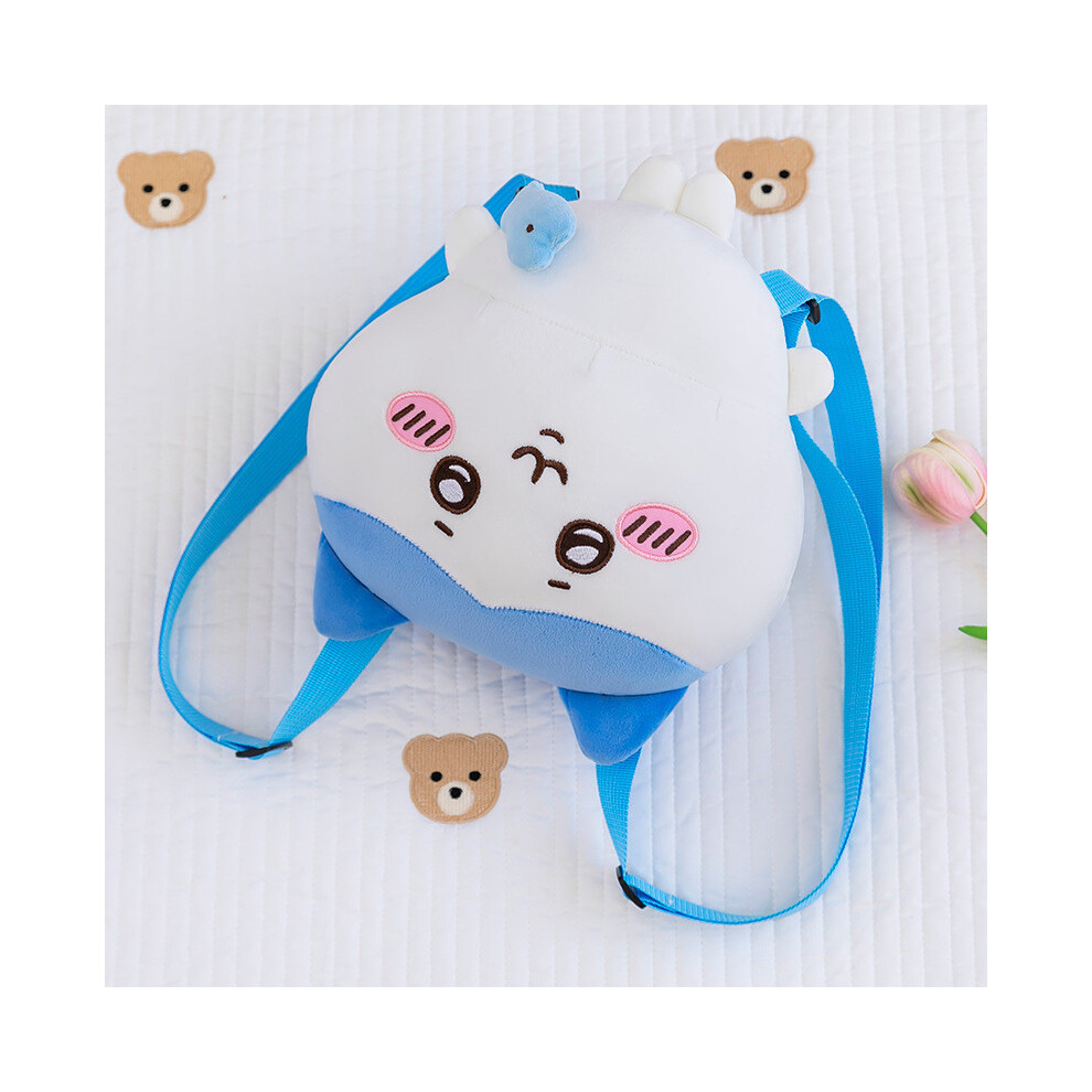 (Hachiware) Backpack Chiikawa Plush Anime Character Peripherals Outdoor Wallet Leisure