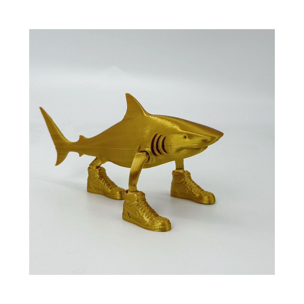 (5) Shark Figurine Tungtungsahur Figure Desktop Decoration Articulated Tralalero Tralala Figure Ornament Funny Doll 3D Printed ToySh-image-OPC-PH7TX5Q-NEW