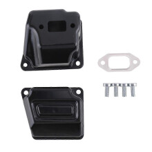 (As show, One size) MS 260 Muffler Exhaust Pipe Assembly 024 026 Ms 240 Ms 260 Ms240 Ms260 Replaces 1121 140 0606 11211400606