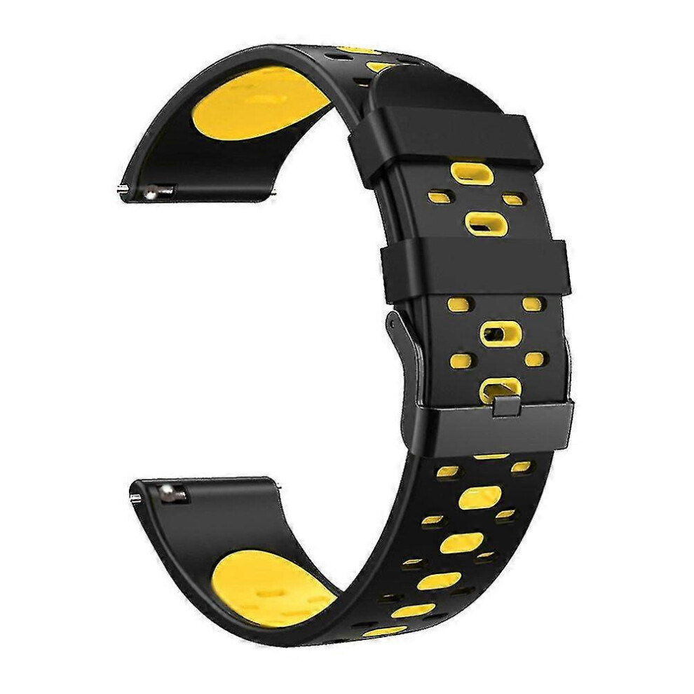 (As Show, One Size) 20/22Mm Quick Release Watch Belt For Huawei Silicone Smartwatch Strap 4909775532784
