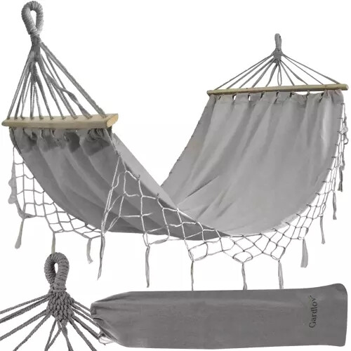 Comfortable hammock - gray