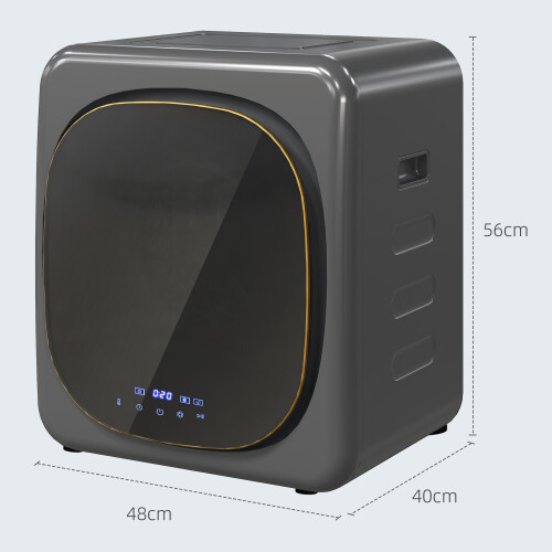 Homcom HOMCOM 4kg 800W Vented Tumble Dryer with Deodorize, Smart Mode 2