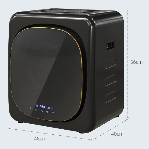Homcom HOMCOM 4kg 800W Vented Tumble Dryer with Deodorize, Smart Mode 2