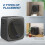 Homcom HOMCOM 4kg 800W Vented Tumble Dryer with Deodorize, Smart Mode 8