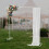 (White) 2.4x2.4m Metal Wedding Backdrop Stand,Wedding Arch Stand 4