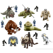 20PCS Star Wars Dewback Rancor Jabba Minifigures Kids Toys Gifts
