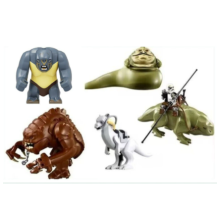 5PCS Star Wars Dewback Rancor Jabba Minifigures Kids Toys Gifts