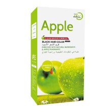 Apple Ammonia Free Black Hair Dye Cream Natural Black Hair Color Organi Long-Lasting 1000 ml