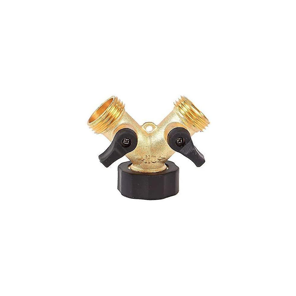 (As Show, One Size) 2-Way Y Splitter, 3/4", To Connect 2 Devices (Yv03) 6909775795712