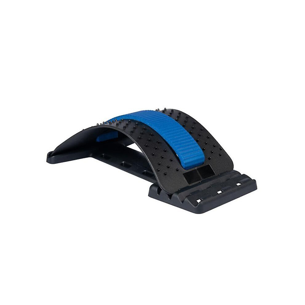 (As show, One size) Lumbar stretch traction massager lumbar disc herniation acupuncture massager lying pad spine