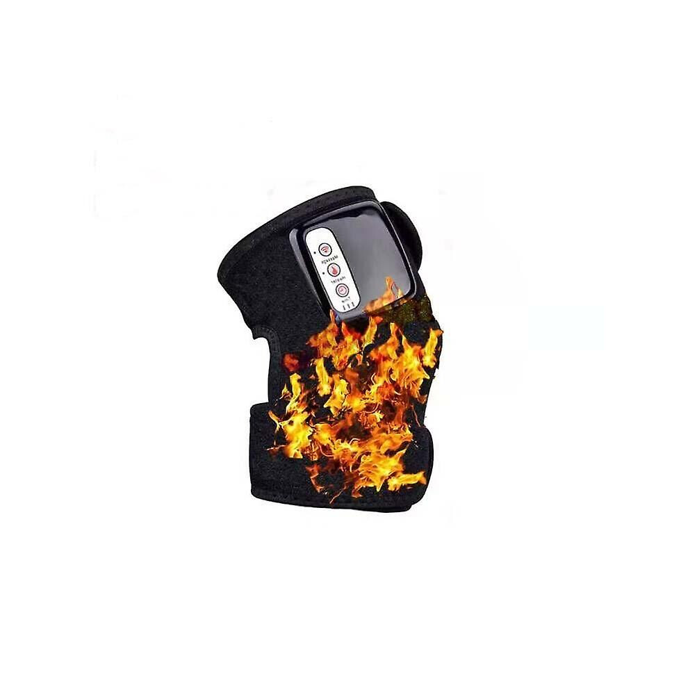 (As show, One size) Knee joint hot compress vibration massager shoulder pad knee heating physiotherapy instrument