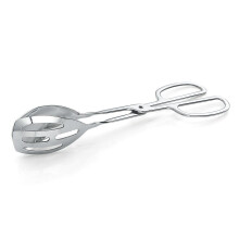 (As show, One size) Stainless steel scissors multi-purpose buffet food clip