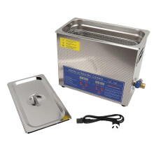 (As show, One size) Ultrasonic Vinyl Record Cleaner Washer Heating Function Ultrasonic Cleaning Machine for Laboratories
