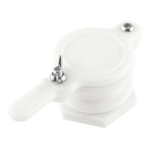 (As show, One size) Plastic Bee Honey Tap Gate Valve Beekeeping Extractor Bottling Tool Beekeeper Equipment(White)