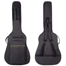 (As show, One size) 40" 41" Padded Guitar Backpack