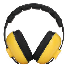 (As show, One size) Earmuffs Noise Reduction Sound Blocking Hearing Protection Comfortable Wearing Ear Muffs NRR 31DB Ye