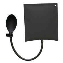 (As show, One size) Air Bag Pump Inflatable Shim Bag Quick Positioning Alignment Tool for Door Window InstallationBlack