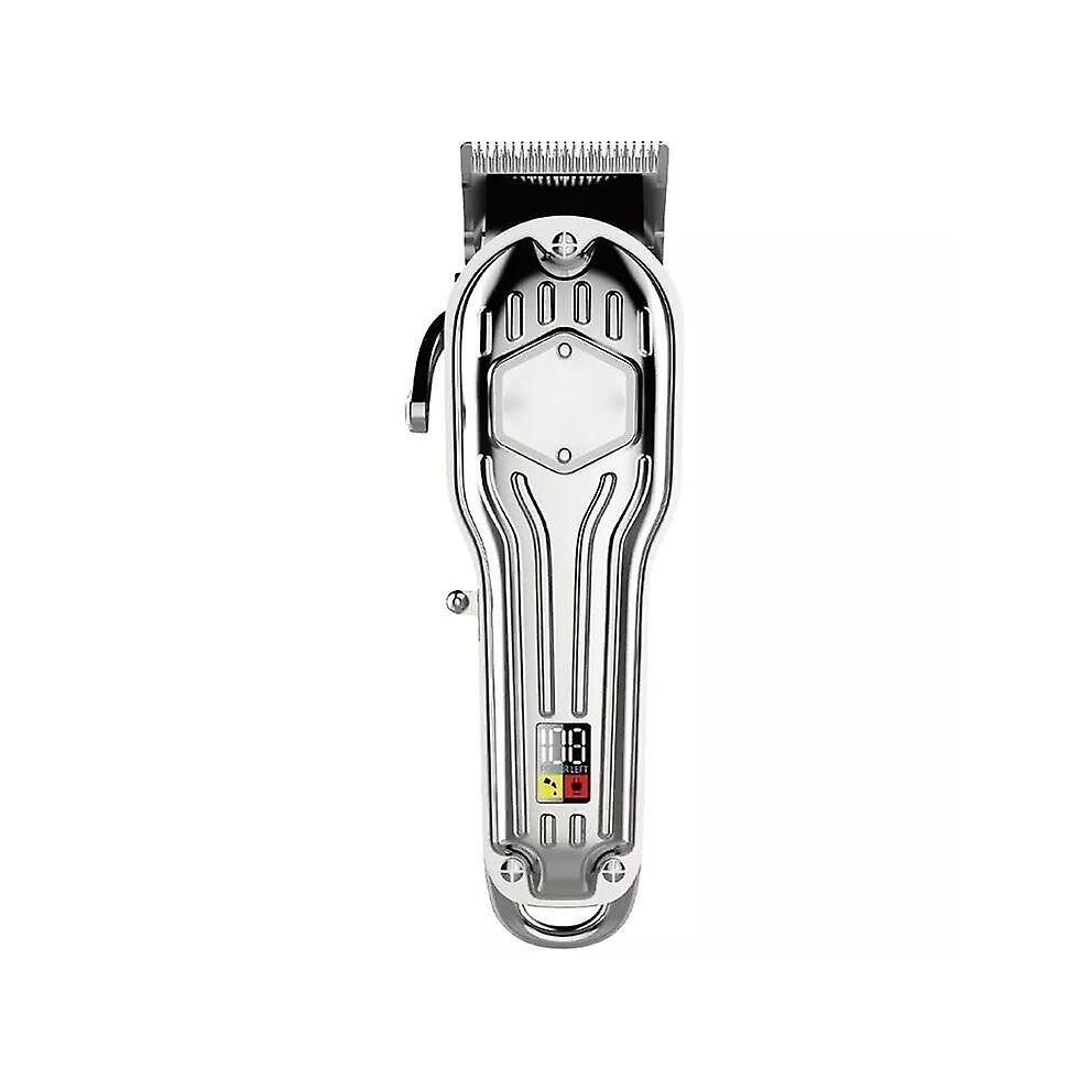 (As show, One size) Rechargeable cordless silent hair clipper