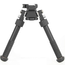 (As show, One size) Rifle Bipod, Tactical Picatinny Bipod, 7-10 Inch Adjustable 360 Rotating Bipod