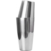 (As show, One size) Cocktail Shaker, Stainless Steel Tin Can Boston Shaker compatible Professional Bartenders And Home Cocktail