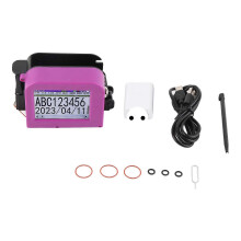 (As show, One size) Handheld Inkjet Printer Portable LED Touch Screen Inkjet Coder for Logo Date Label 100‑240V No Cartr