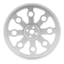 (As show, One size) Round Hole Gear 120 Teeth High Accuracy Zinc Alloy Industrial Robot Parts 8mm Inner Diameter