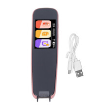 (As show, One size) Scanning Reading Pen Touch Screen Language Translation Chinese English Learning Dictionary Pen for K
