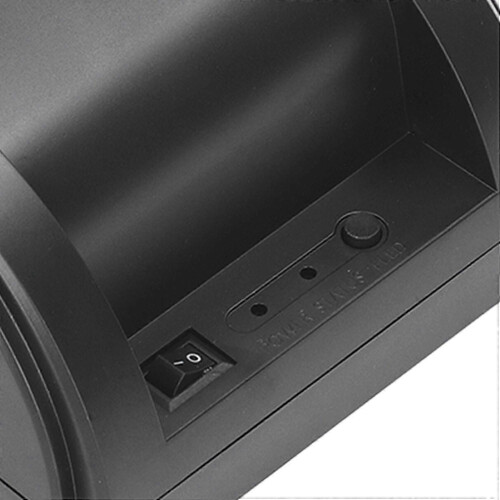 (As show, One size) Restaurant POS Thermal Printer Automatic Cutting Bluetooth USB Thermal Receipt Printer 60‑80mm/s US 1