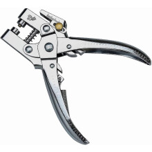 (As show, One size) Tools 2-in-1 Eyelet Punch And Pressing Pliers Metal Diy Handcraft