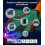 (As show, One size) Broadcast Microphone Sound Card Kit 4