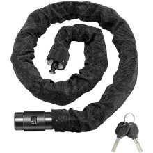(As show, One size) Heavy duty anti-theft 3.2" bicycle lock with key