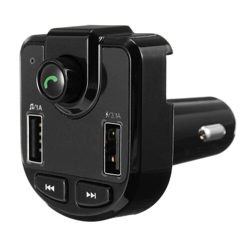 (As show, One size) Car FM Transmitter Receiver 2