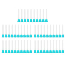 (As show, One size) 50PCS Disposable Dental Intraoral Mixing Tips Silicone Rubber Mix Propotion 1:1