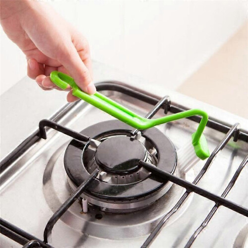 3pcs Toilet Corner Cleaning Brush Curved S Shape Handle (Random Color) 1