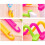 3pcs Toilet Corner Cleaning Brush Curved S Shape Handle (Random Color) 5