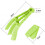 2pcs Window Duster Brush Cleaner Tool Removable Washable with 6 Microfibre Sleeves 2