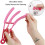 2pcs Window Duster Brush Cleaner Tool Removable Washable with 6 Microfibre Sleeves 4