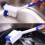 Dish Brush with Square Head Built-in Scraper, Kitchen Scrub Brush Cleaner 2
