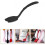 Hangable Long Handle Silicone Dishwashing Pot Brush Kitchen Utensils (Black) 4
