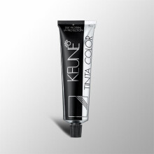 Keune Tinta Permanent Hair Color Cream 60ml - Shade 1 Black, 100% Grey Coverage, Silk Protein & UV Filter